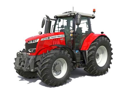 Yüksek kaliteli ayarlama fil Massey Ferguson Tractor 6700 series 6713 6.4 V4 125hp