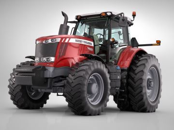 Yüksek kaliteli ayarlama fil Massey Ferguson Tractor 7400 series MF 7499 6-7400 CR SISU 220hp