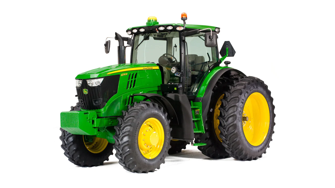 Yüksek kaliteli ayarlama fil John Deere Tractor 6R 6210R 6.8 V6 210hp