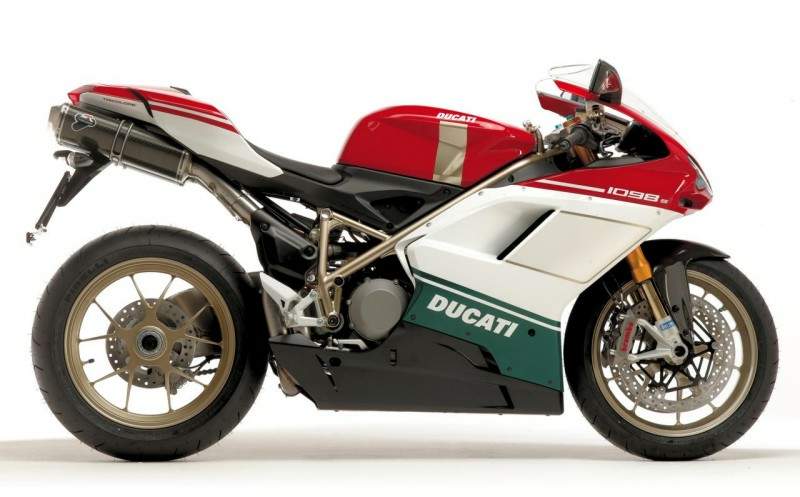 Tuning de alta calidad Ducati 1098 1098 S Tricolore  160hp