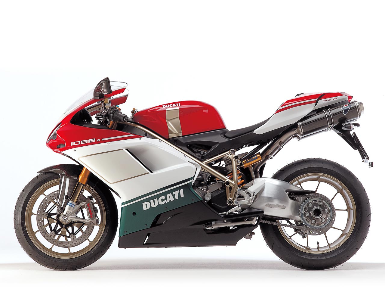 High Quality Tuning Files Ducati Superbike 1098 S Tricolore  160hp