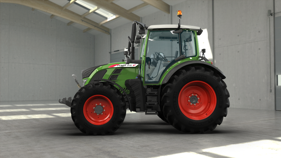Alta qualidade tuning fil Fendt Tractor 500 series 516 SCR 4.0 V4 164hp