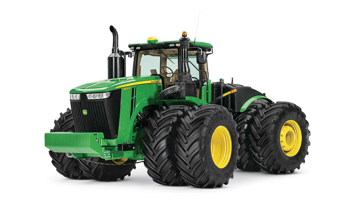 Yüksek kaliteli ayarlama fil John Deere Tractor 9R 9620R 14.9 V6 621hp
