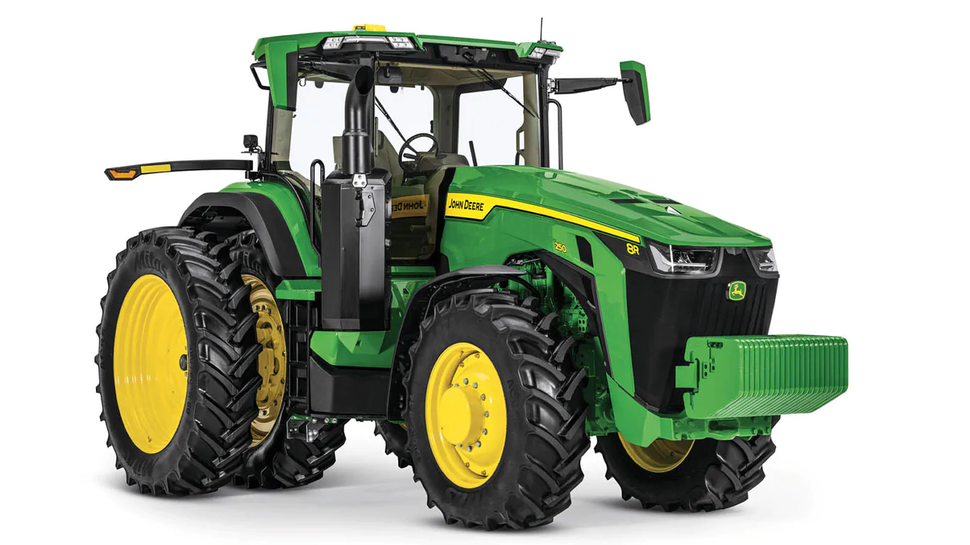 Yüksek kaliteli ayarlama fil John Deere Tractor 8R 8270R 9.0 V6 270hp