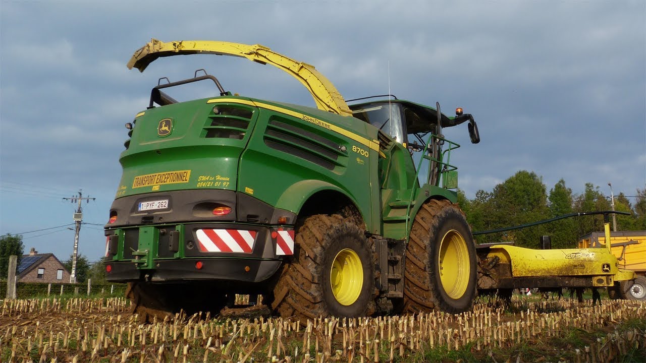 Yüksek kaliteli ayarlama fil John Deere Tractor 8000 series 8700 19.0 V6 708hp