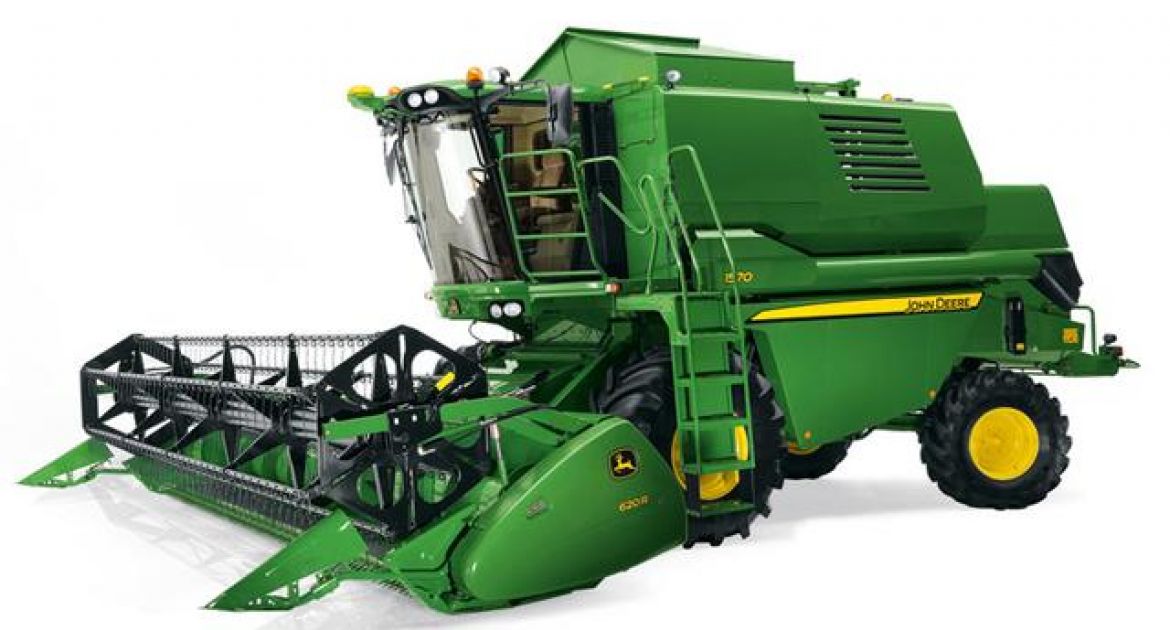 Yüksek kaliteli ayarlama fil John Deere Tractor CWS 1570 6.8 V6 262hp