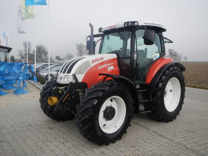 高品質チューニングファイル Steyr Tractor 4100 series   100hp