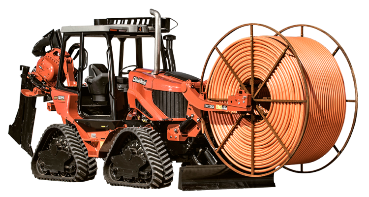 Alta qualidade tuning fil Ditch Witch RT 125 3.6 V4 121hp