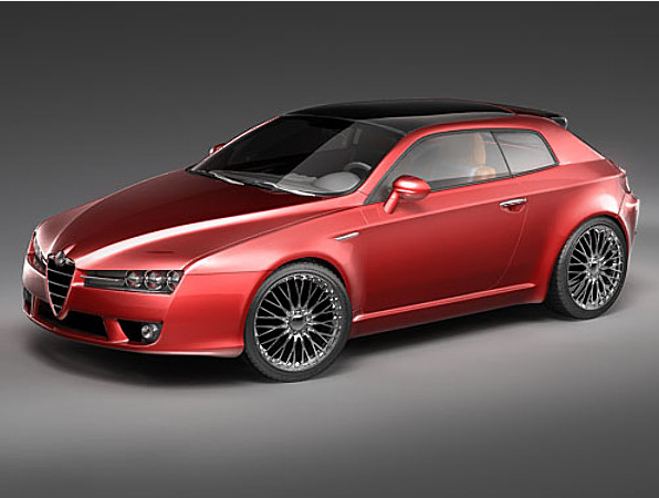 Yüksek kaliteli ayarlama fil Alfa Romeo Brera 2.4 JTDm 20V 200hp