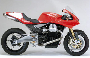 Yüksek kaliteli ayarlama fil Moto Guzzi MGS-01 Corsa 1225cc 128hp
