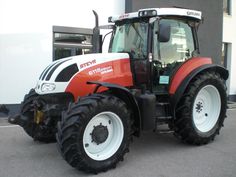 Tuning de alta calidad Steyr Tractor 6100 series 6195 CVT  195hp