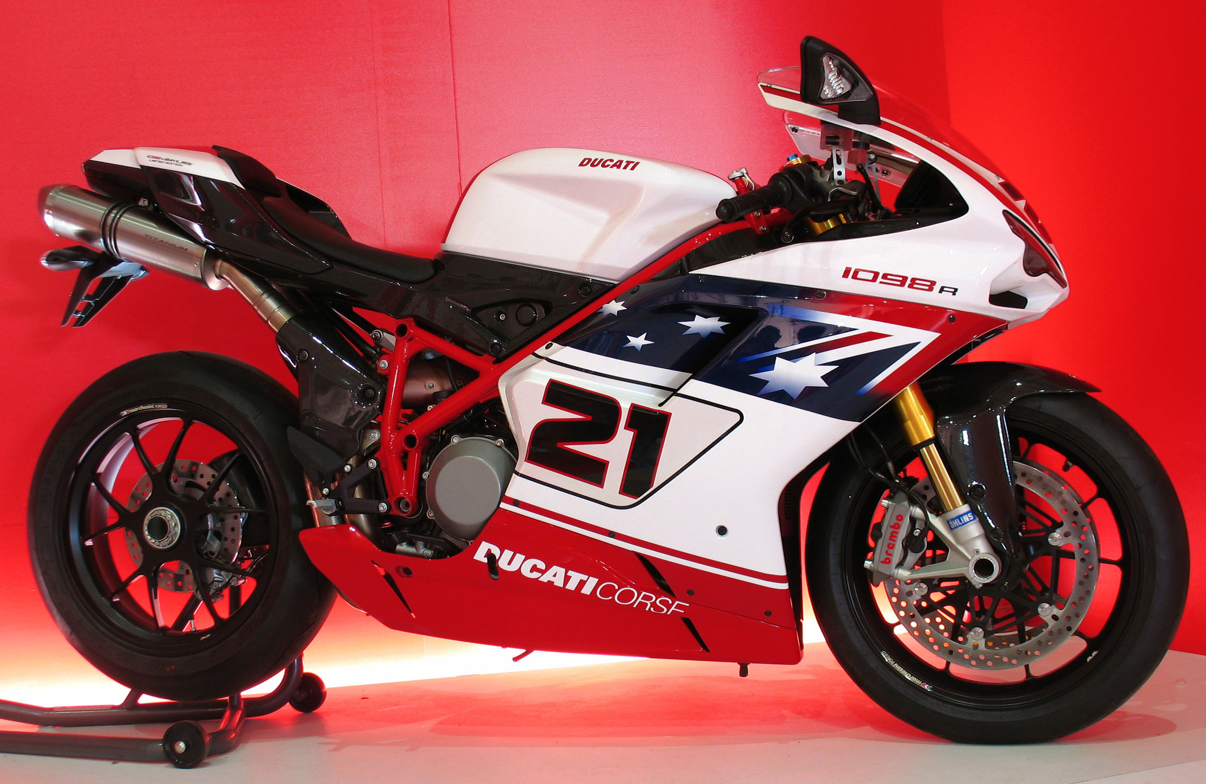 Alta qualidade tuning fil Ducati Superbike 1098 R  180hp